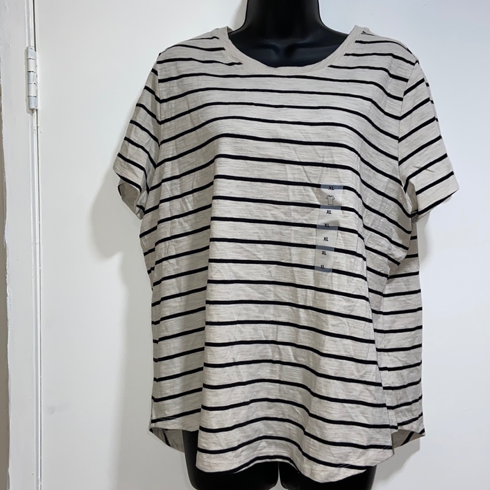 🌻CLEAROUT🌻NWT Old Navy Striped Tee Shirt | XL